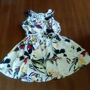 Romantic Floral Dress with pockets & belt